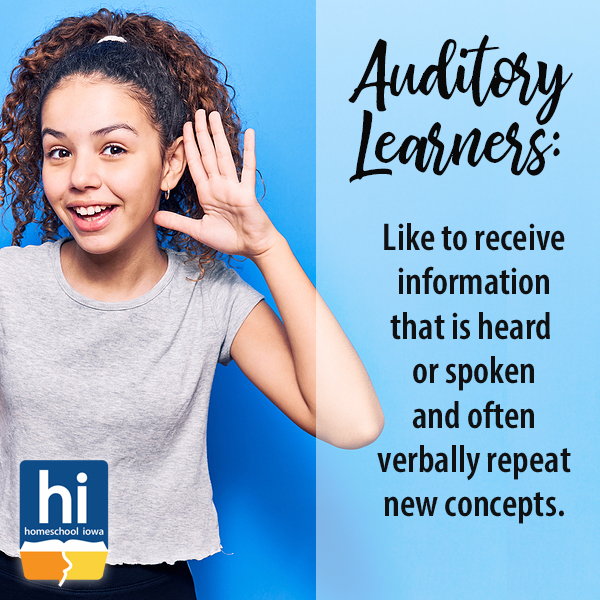 become auditory learning style