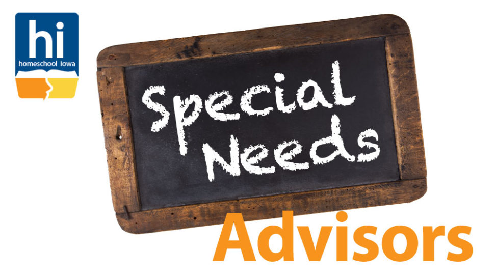 Homeschool Iowa Special Needs Advisors