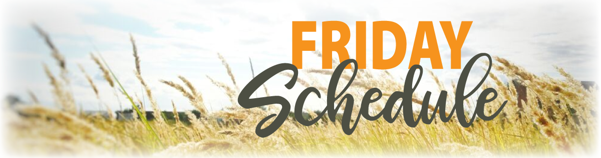 Homeschool Iowa Conference Friday Schedule