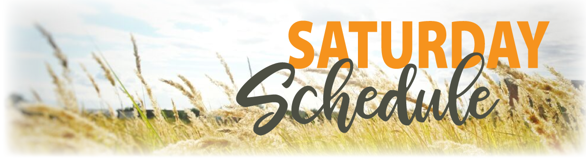 Homeschool Iowa Conference Saturday Schedule