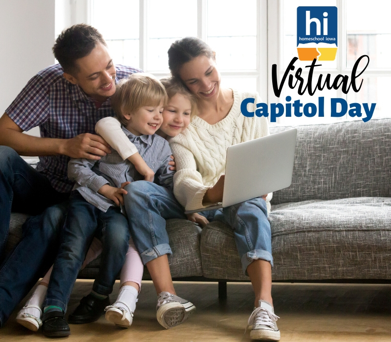 2021 Homeschool Iowa Virtual Capitol Day