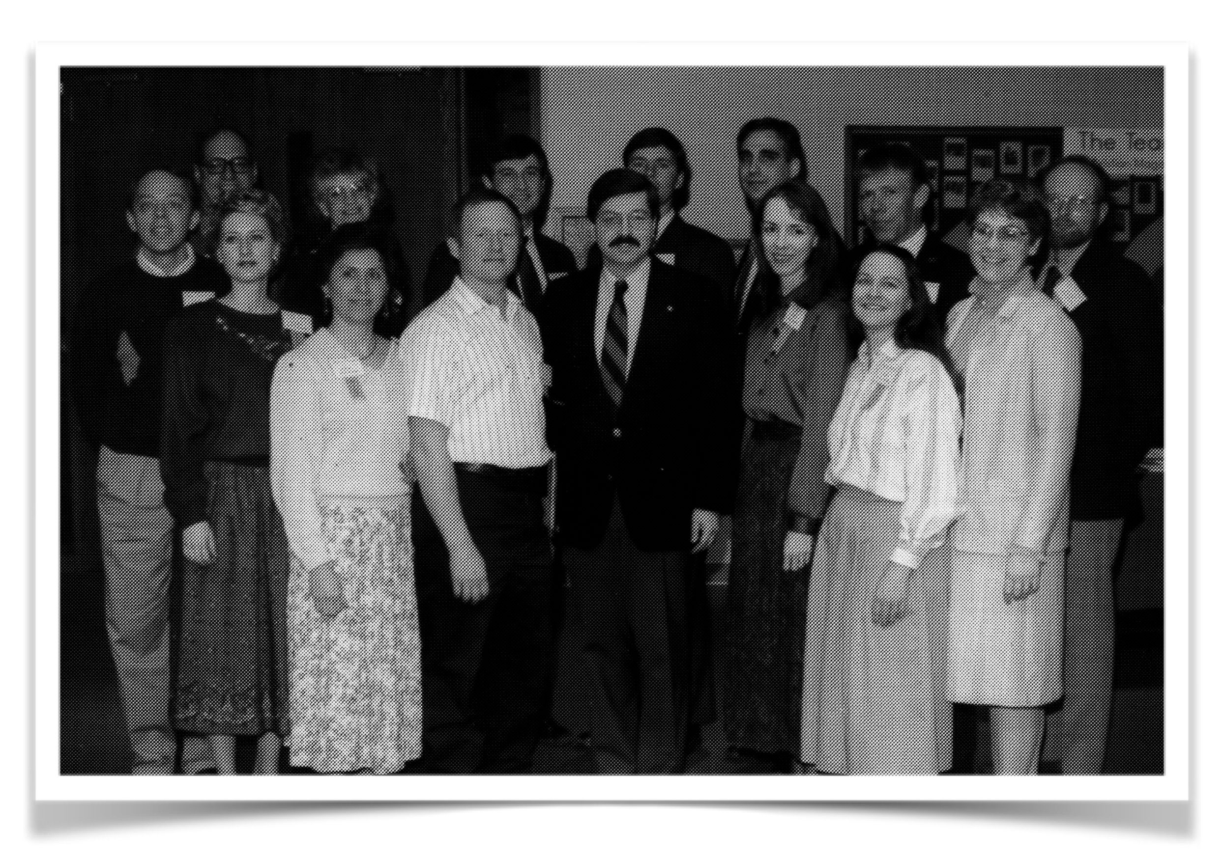 History of Homeschooling in Iowa 1990: The 1993 NICHE Board with Governor Branstad