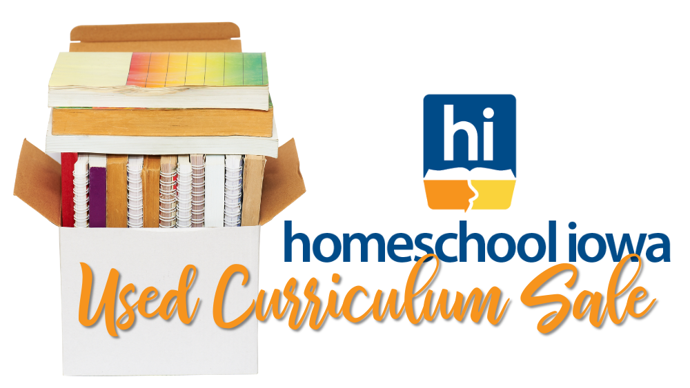 Homeschool Iowa Used Curriculum Sale 6-17-21