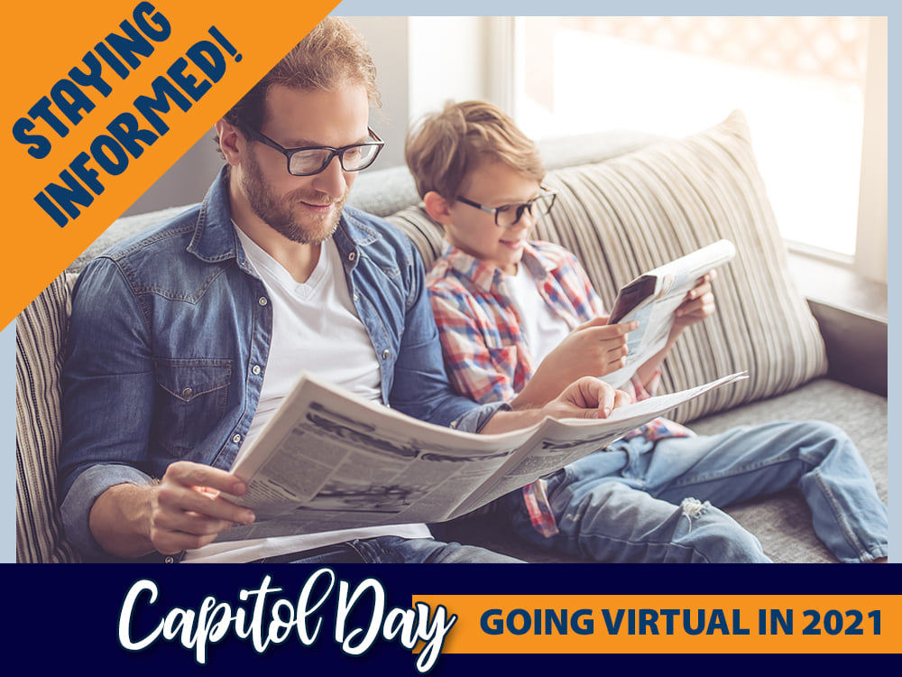 2021 Homeschool Iowa Virtual Capitol Day Stay Informed