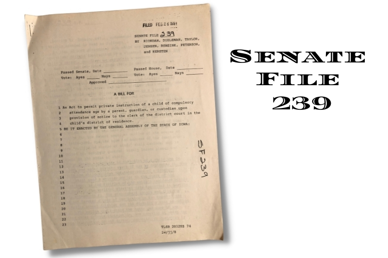 Senate File 239