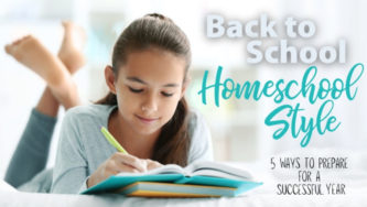 Back to School: Homeschool Style