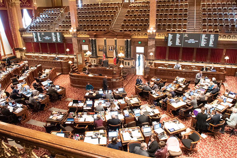 2022 Legislative Session: Iowa Senate Chambers