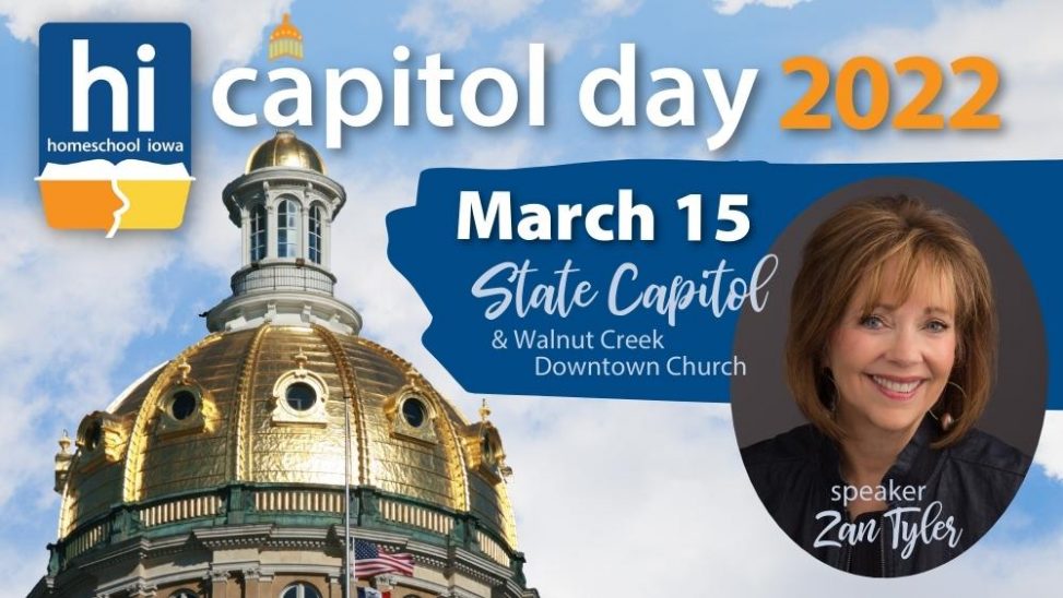 Homeschool Iowa Capitol Day 2022