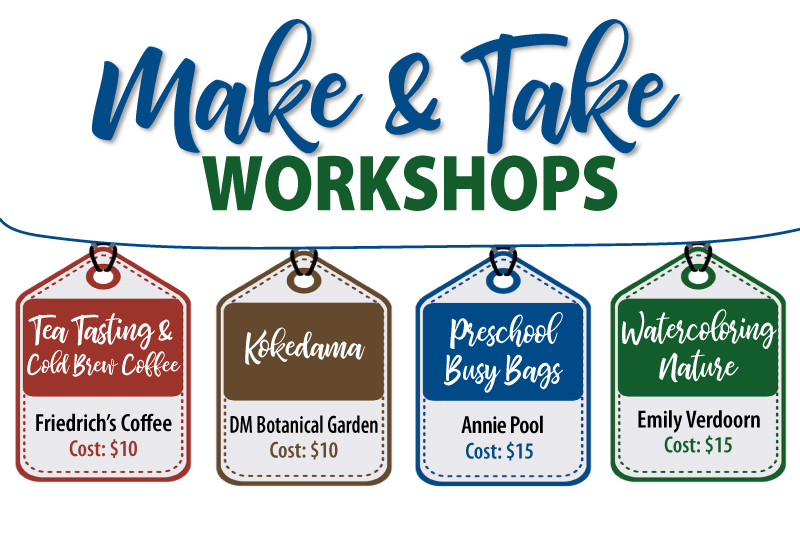 Homeschool Iowa 2022 Conference Make & Take Workshops
