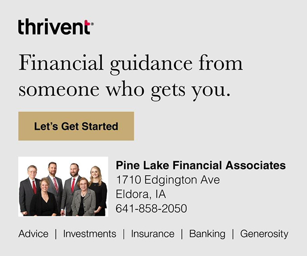 2022 Homeschool Iowa Conference Sponsor Thrivent Pine Lake Financial Associates