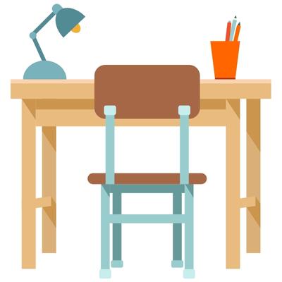 Homeschool Space Ideas: Table Study Space