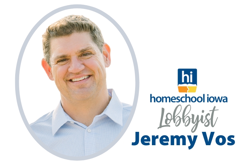 Announcing Our New Homeschool Iowa Lobbyist: Jeremy Vos