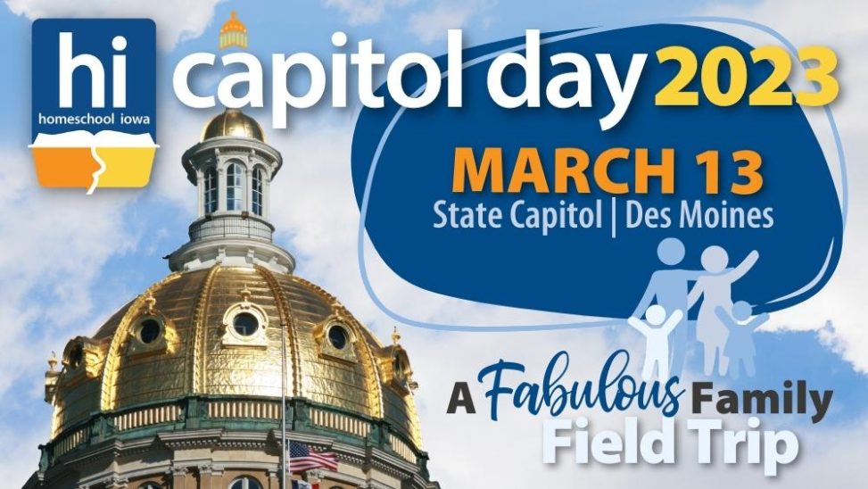 Homeschool Iowa Capitol Day 2023 is a fabulous family field trip!