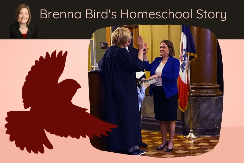 Iowa Homeschool Graduate Elected Attorney General: Brenna Bird's Installation as Iowa Attorney General