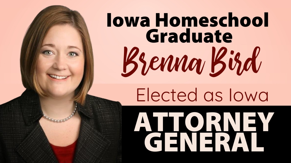 Iowa Homeschool Graduate Elected Attorney General