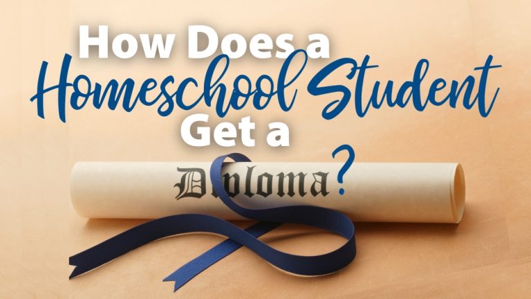 How does a homeschool student get a diploma?