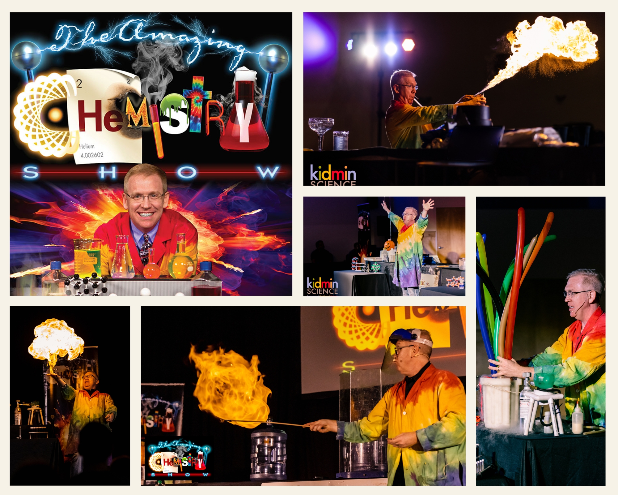 The Amazing Chemistry Show will be the featured Friday evening event at the 2023 Homeschool Iowa Conference.