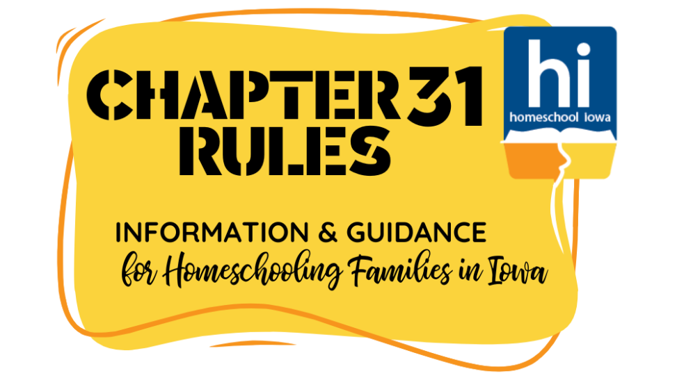 Chapter 31 Rules Infomration and Guidance