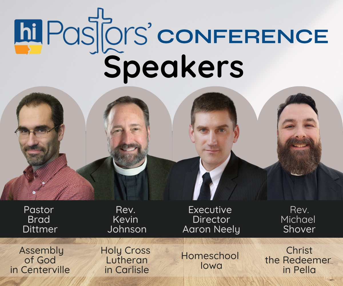 2024 Homeschool Iowa Pastors' Conference Speakers
