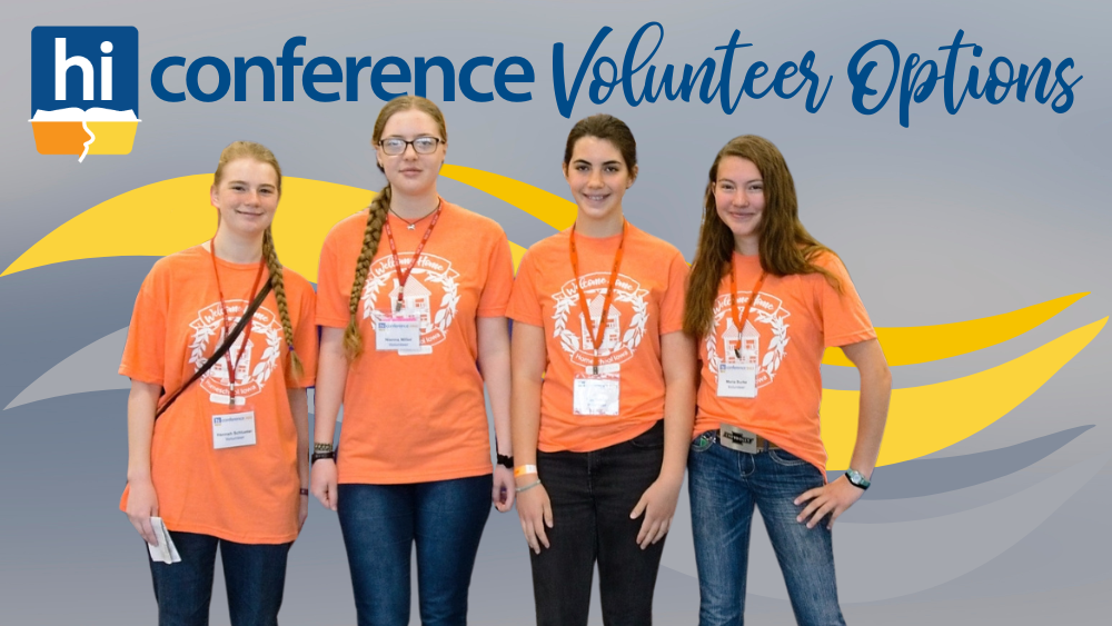 HI Conference Volunteer Options
