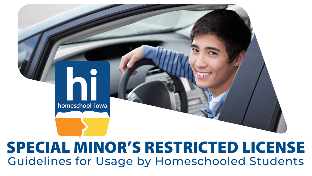 Special Minor's Restricted License for Homeschooled Students