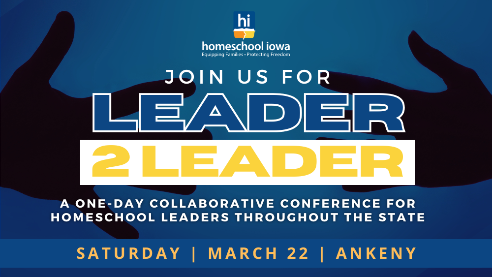 Homeschool Iowa Leader2Leader