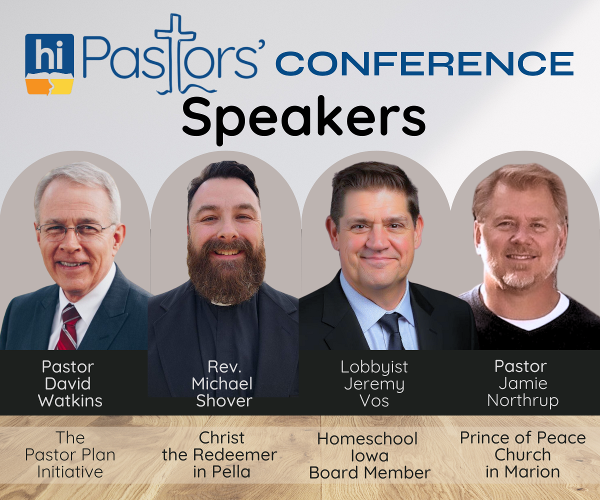 2025 Homeschool Iowa Pastors' Conference Speakers