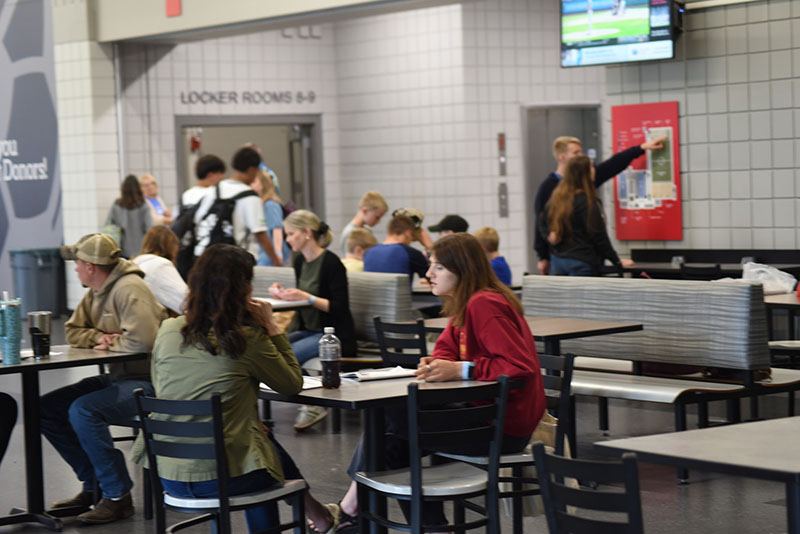 2025 Homeschool Iowa Conference Commons Lunchtime