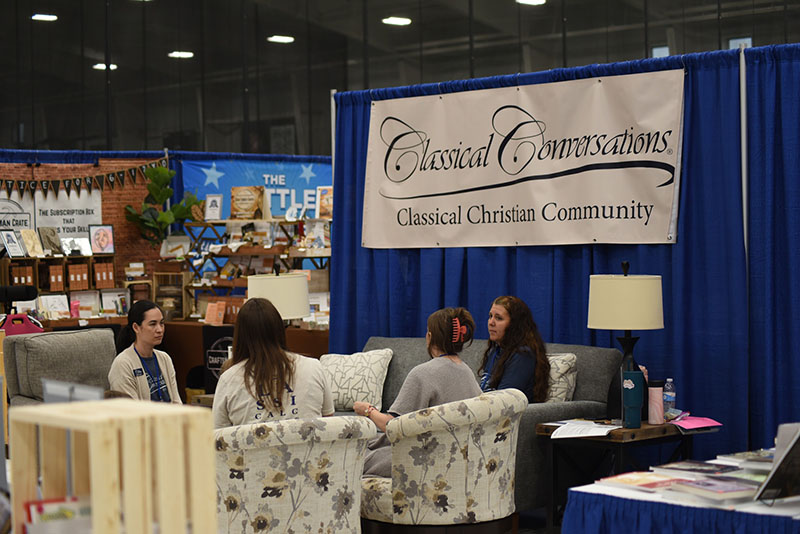 2025 Homeschool Iowa Conference Classical Conversations Booth