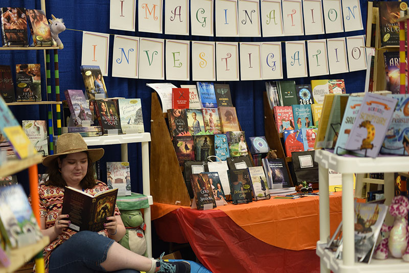 2025 Homeschool Iowa Conference Imagination Investigation Booth