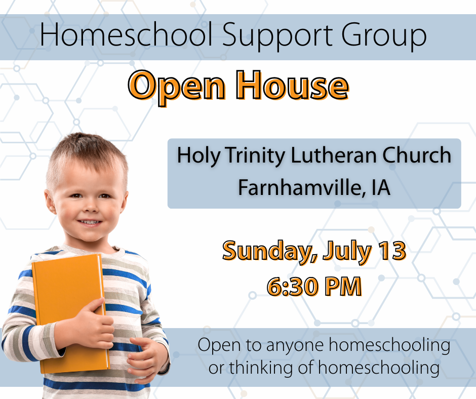 Holy Trinity Homeschool Open House