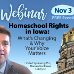 Homeschool Rights in Iowa Webinar