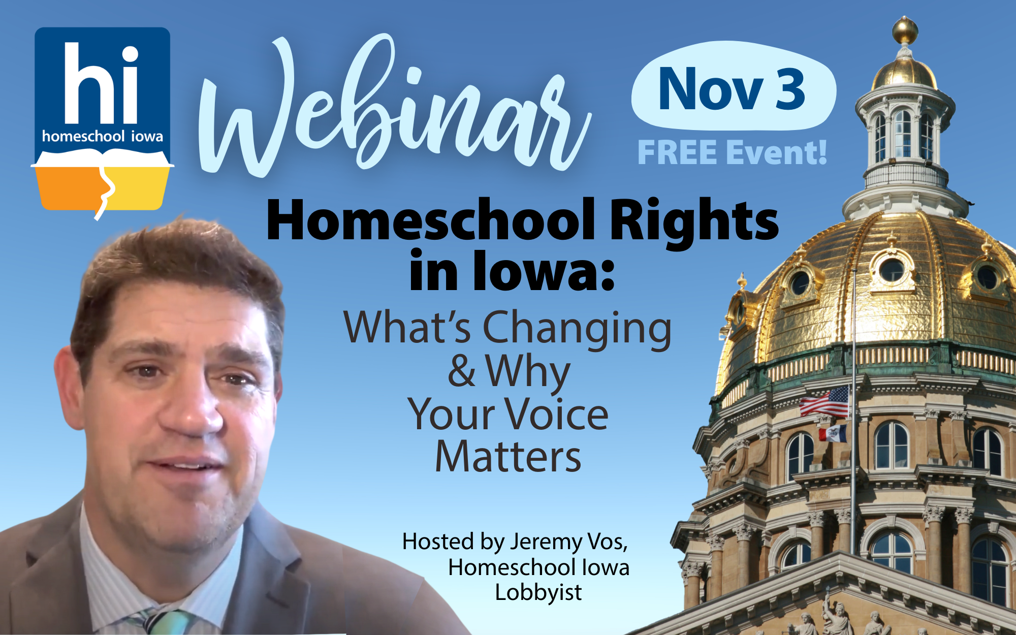 Homeschool Rights in Iowa Webinar