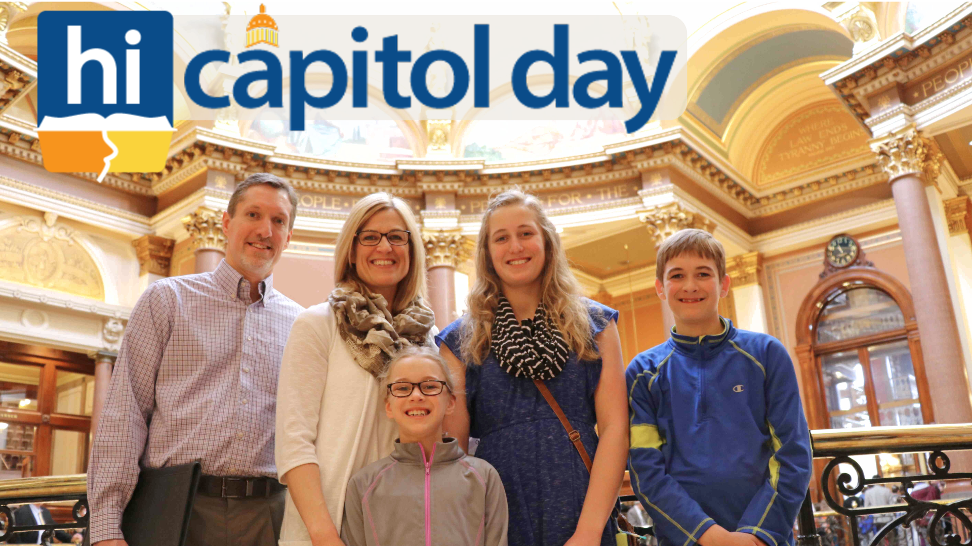 Homeschool Iowa Capitol Day