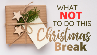 What Not to Do This Homeschool Christmas Break