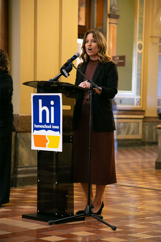 2026 Homeschool Iowa Capitol Day Photo