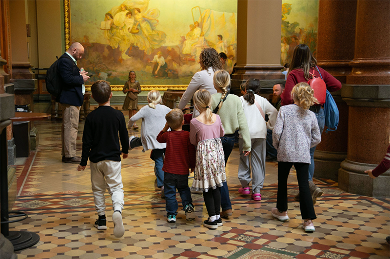 2026 Homeschool Iowa Capitol Day Photo