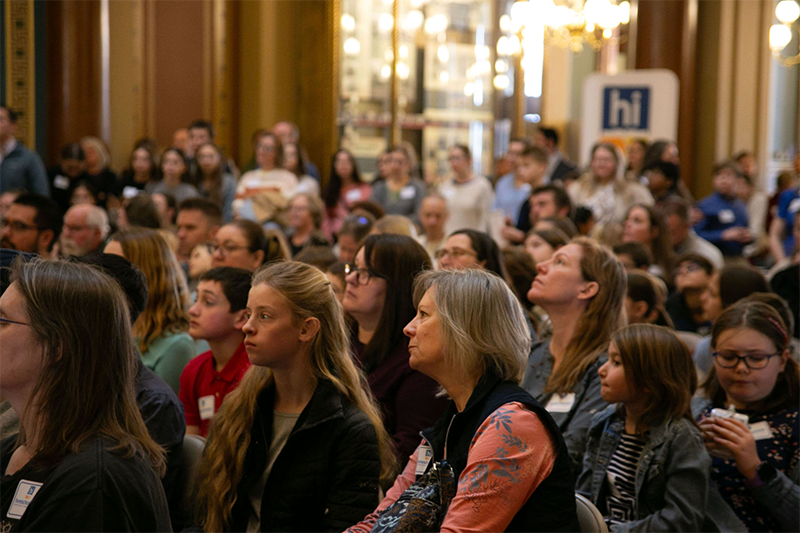 2026 Homeschool Iowa Capitol Day Photo