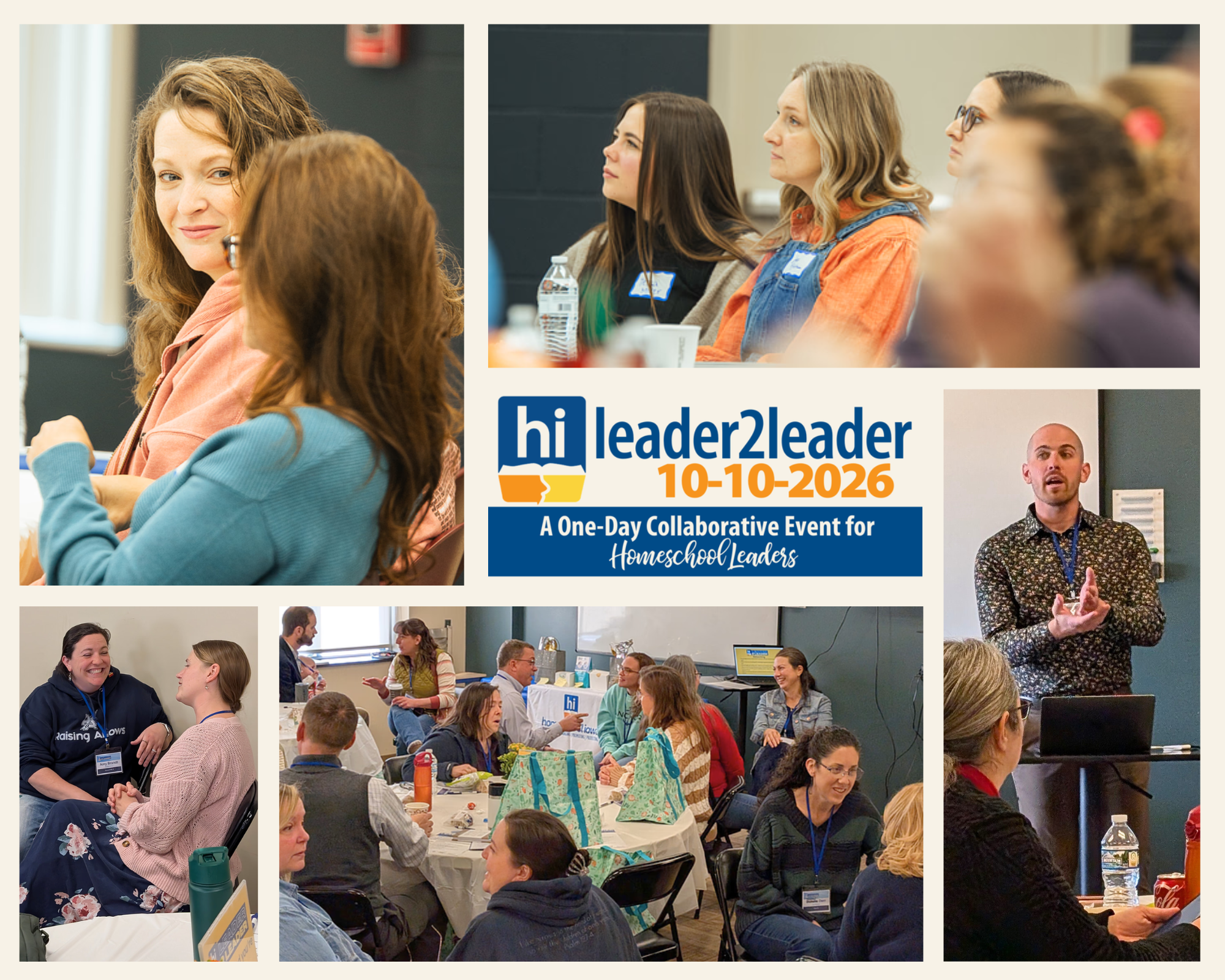 Homeschool Iowa Leader2Leader on October 10, 2026