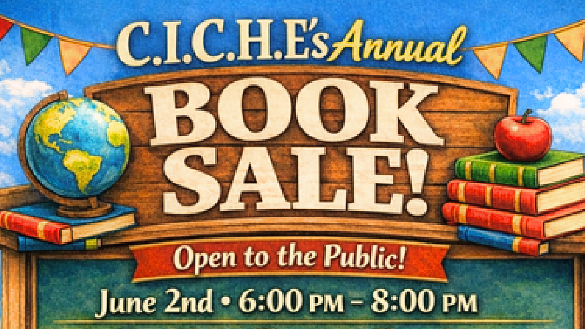 CICHE Annual Book Sale