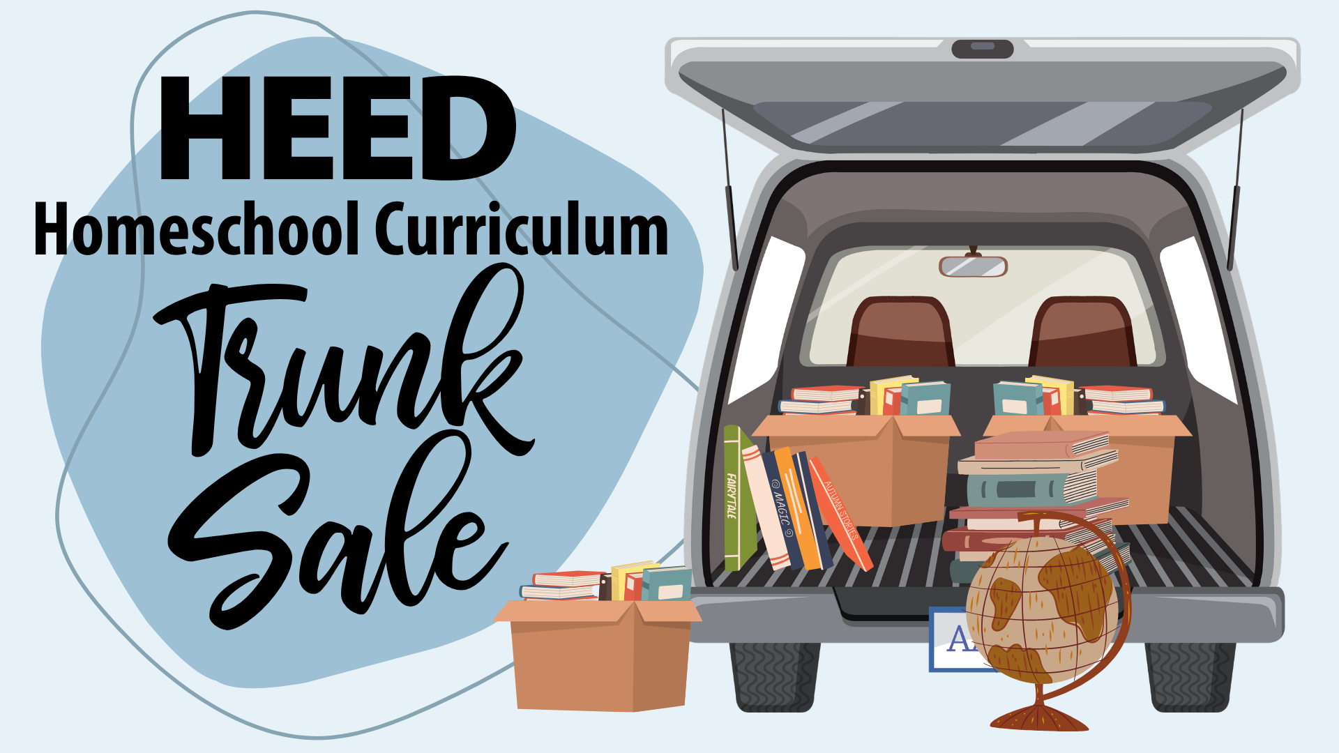 HEED Homeschool Curriculum Trunk Sale