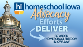 Homeschool Iowa Advocacy Efforts Deliver