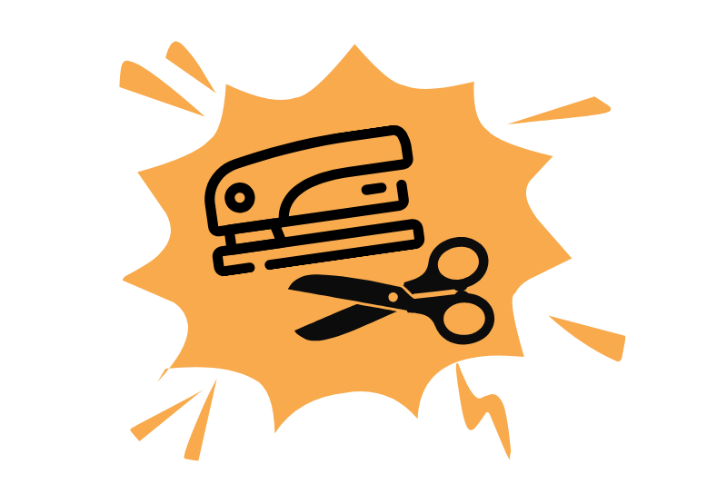 Scissors & staplers are a top homeschool supply need.