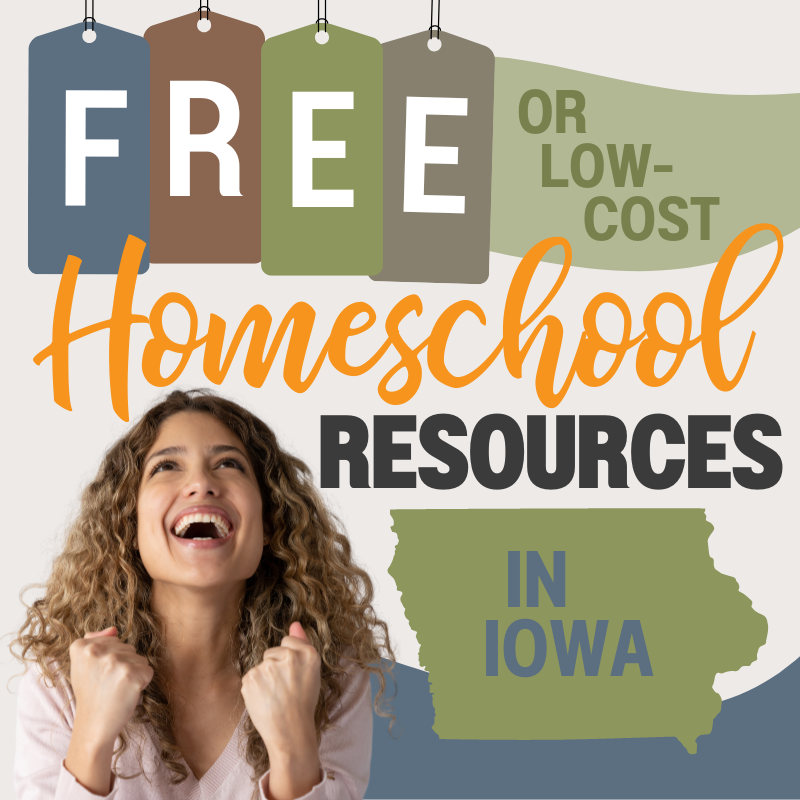 Free or Low-Cost Homeschool Resources in Iowa